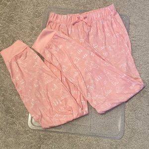 Pink PJ pants